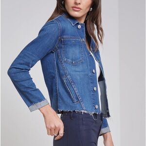 L’Agence Janelle Denim Jacket Authentique size Medium